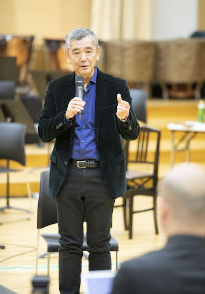 作曲専修 板倉康明客員教授
