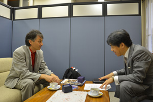 対談中の様子