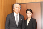 下払さんと学長
