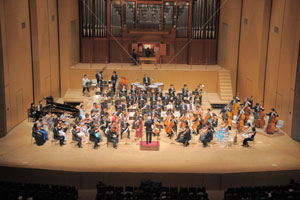 Concert scene in Concert Hall